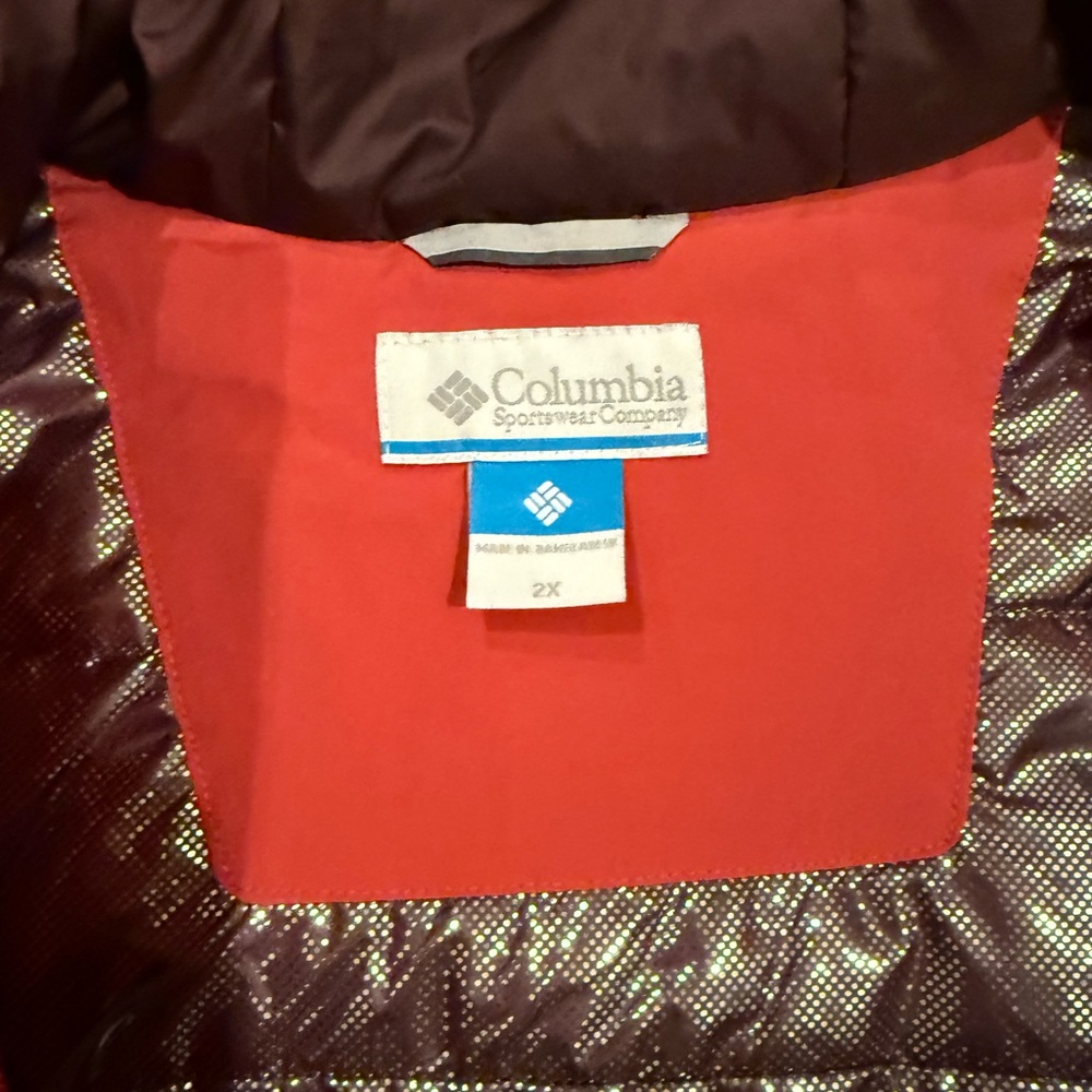 Columbia Women's Snowy Summit Insulated Jacket - 2X Coral/Salmon-Pink - Picture 3 of 6